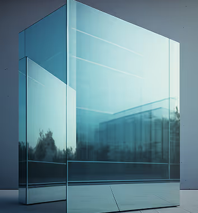 Glass building exterior